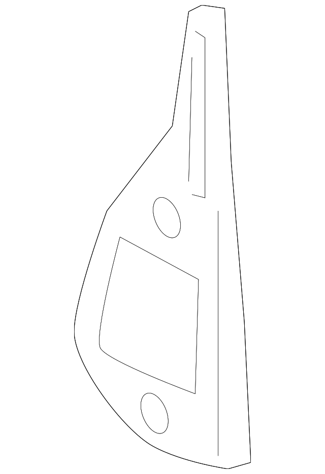 UT15XTMAA Деталь BEZEL, LEFT