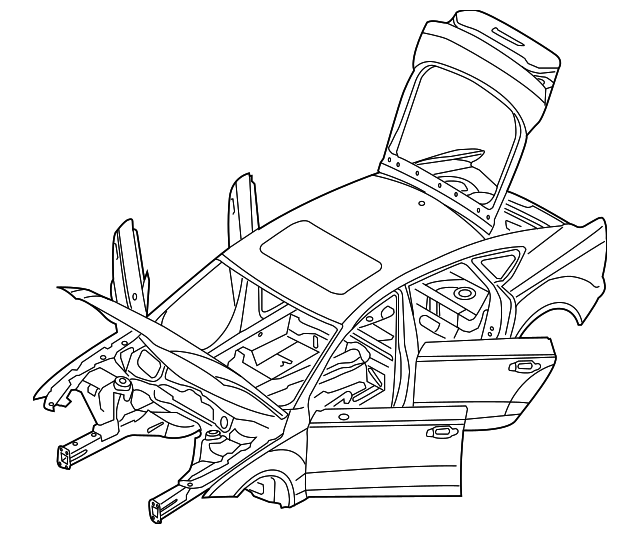 4G8800403B Деталь BODY ASSY