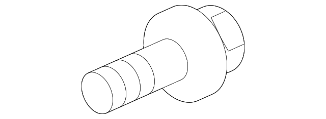 8115182550 Деталь LOWER CNTRL ARM BOLT, RIGHT