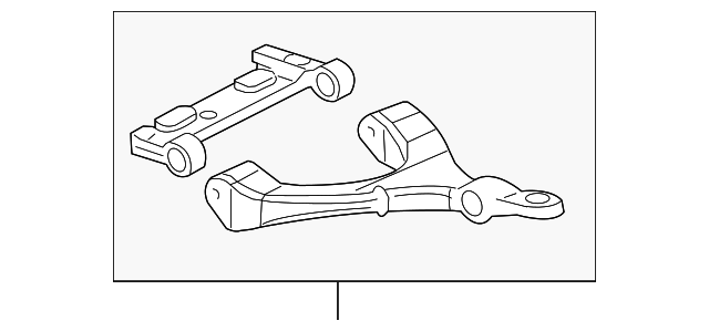 8151057750 Деталь LOWER CNTRL ARM, LEFT