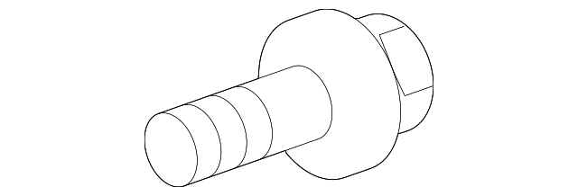 8115194240 Деталь UPPER CNTRL ARM BOLT, LEFT