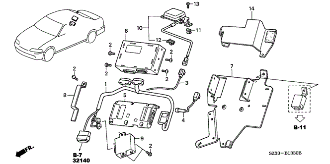 RL ON-STAR UNIT