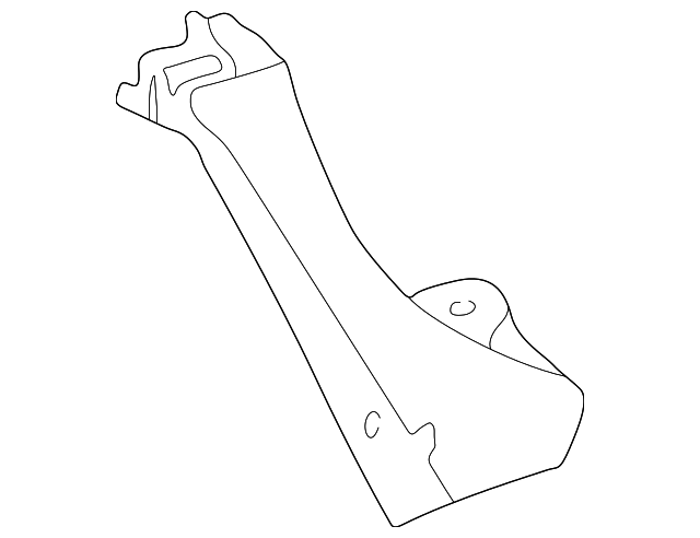 10426020 Деталь PILLAR TRIM, RIGHT