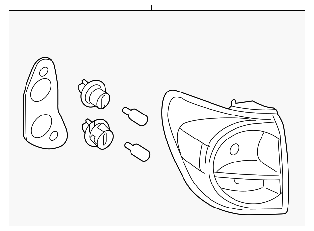 81550-0C080 TAIL LAMP ASSY, RIGHT