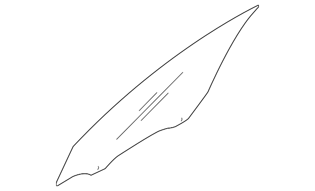 82420-3F010 Деталь DOOR GLASS, RIGHT