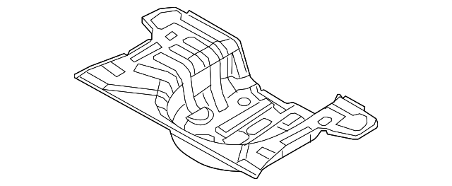 65513-1G210 REAR FLOOR PAN