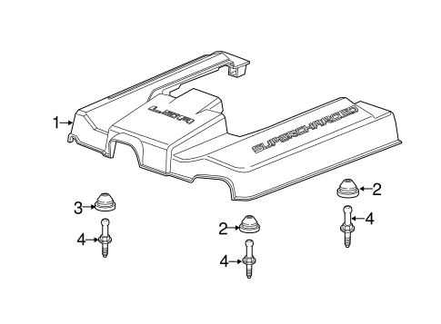 Camaro ENGINE APPEARANCE COVER