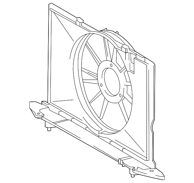 16711-22140 LOWER SHROUD