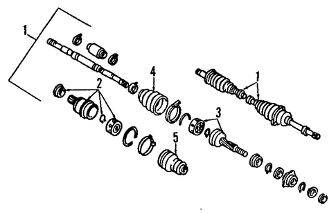 G20 AXLE SHAFTS & JOINTS
