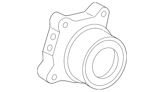 04002-4320C Деталь HUB & BEARING, LEFT