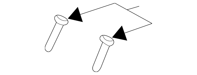 12454398 Деталь HEADREST GUIDE