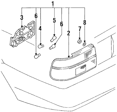 Corolla TAIL LAMPS