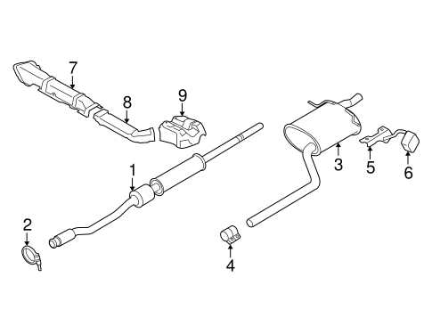 Cooper EXHAUST COMPONENTS