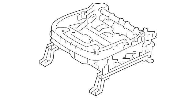 88500-B2050 SEAT TRACK, LEFT