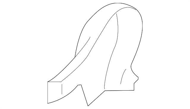 88274-B2010GA3 RECLINE COVER, LEFT