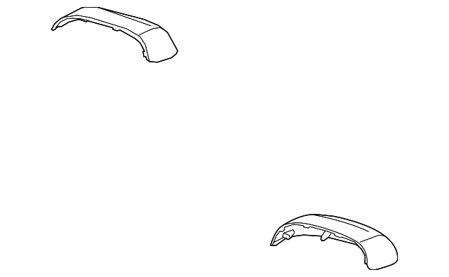 87616-B2500 Деталь MIRROR COVER, LEFT