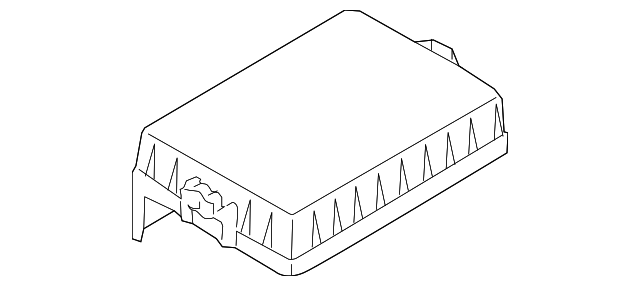 91950-2M211 Деталь UPPER COVER, LEFT
