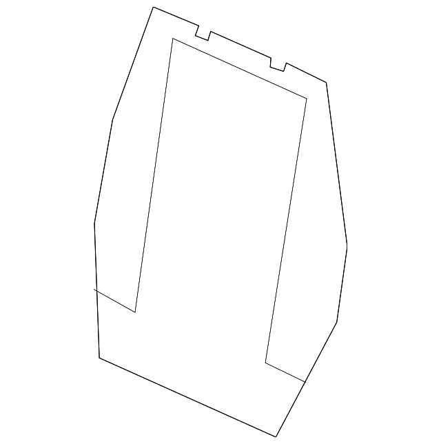 87640-3LM0A Деталь SEAT BACK PANEL