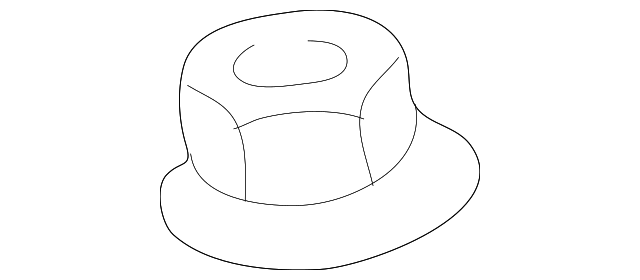 90080-17225 SPRING SEAT NUT, RIGHT