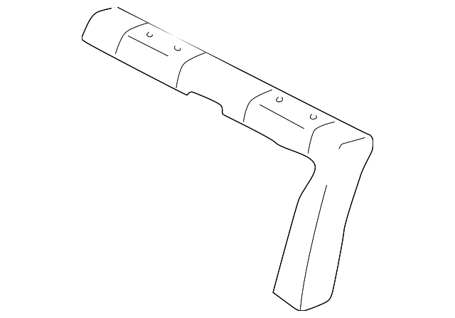 71507-33011 Деталь SEAT BACK PAD