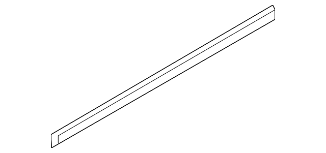 MR598711XB Деталь SIDE MOLDING, LEFT