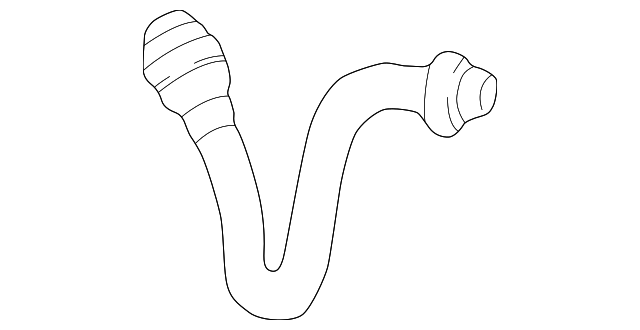 MR449101 Деталь BRAKE HOSE, LEFT