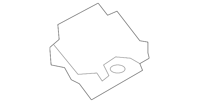 80344-4P01A Деталь GLASS STOP STABILIZER, RIGHT
