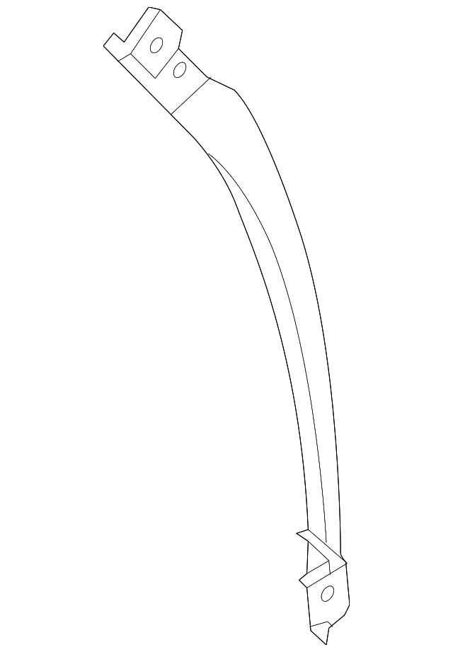 83781-1GR0A Деталь GUIDE RAIL, LEFT