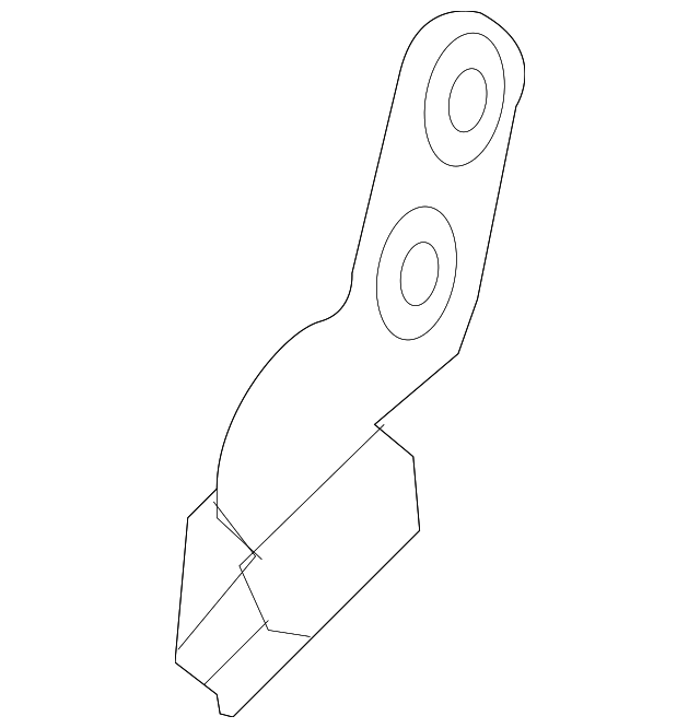 80341-1GR0A Деталь QUARTER GLASS GUIDE, LEFT