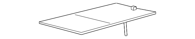 1C0-963-555-A SEAT CUSHION HTR, LEFT