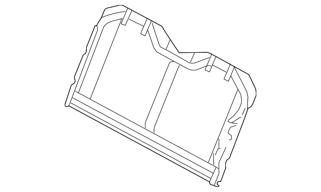 88898389 Деталь SEAT BACK FRAME