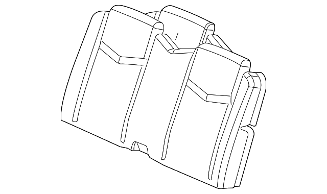 88994527 Деталь SEAT BACK COVER