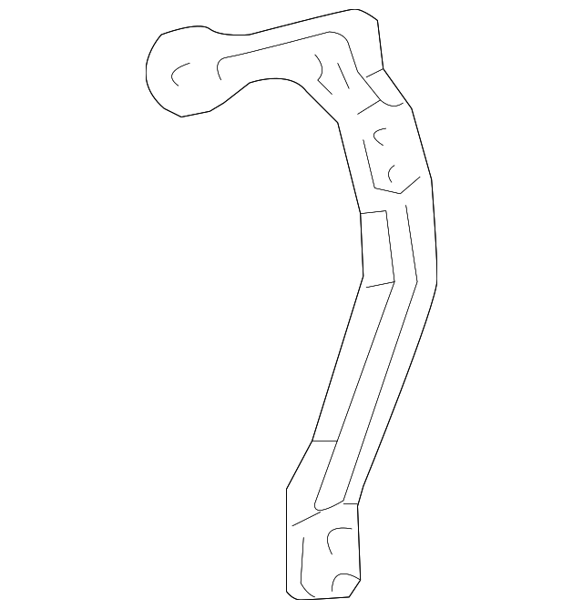 55428-08020 Деталь LOWER RETAINER, RIGHT