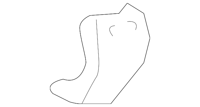 55991-08010 Деталь INSTRUMENT PANEL BRACKET