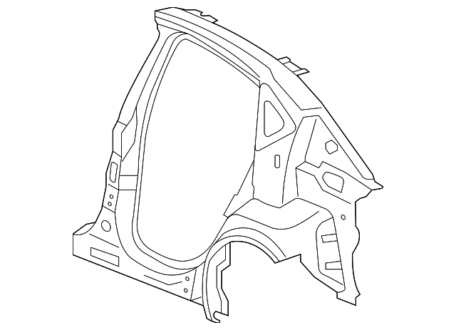 68158888AB Деталь INNER PANEL ASSY, RIGHT