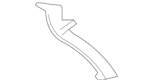 68080963AA Деталь DRIP CHANNEL, LEFT