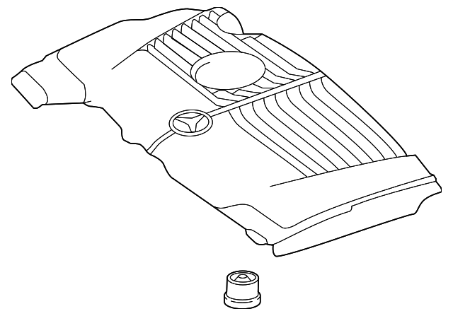 2700109601 Деталь ENGINE COVER
