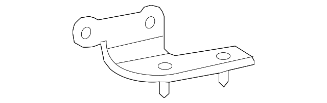 2124660040 Деталь RETURN HOSE BRACKET