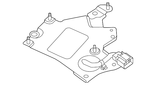 292A3-3KY0A Деталь CONVERTER BRACKET