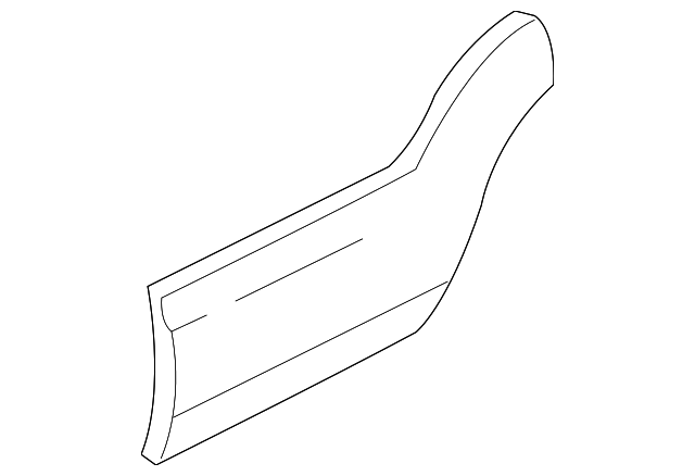 88935295 Деталь BODY SIDE MLDG, LEFT