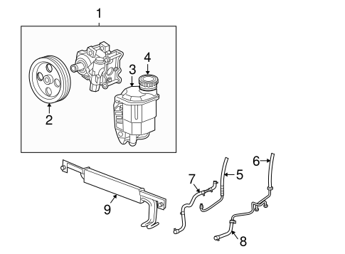 Ram 2500 PUMP & HOSES 2