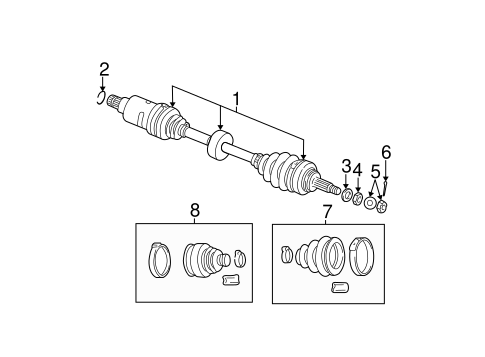 Neon DRIVE AXLES