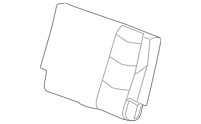 23450185 Деталь SEAT BACK COVER