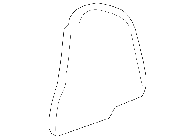 23452005 Деталь CENTER BRACKET COVER, LEFT