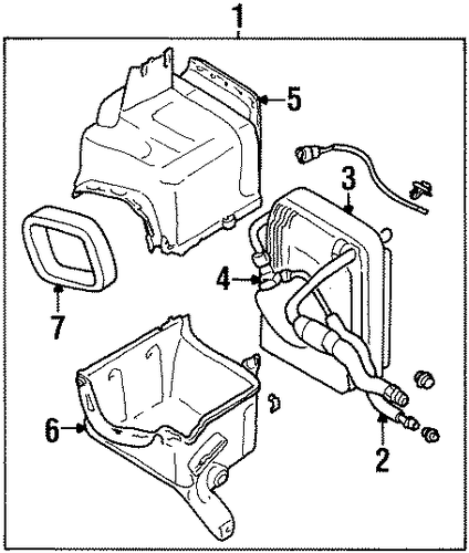 Tracker CONDENSER, COMPRESSOR & LINES