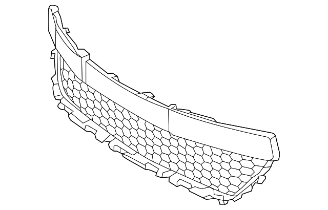 53112-52300 Деталь LOWER GRILLE