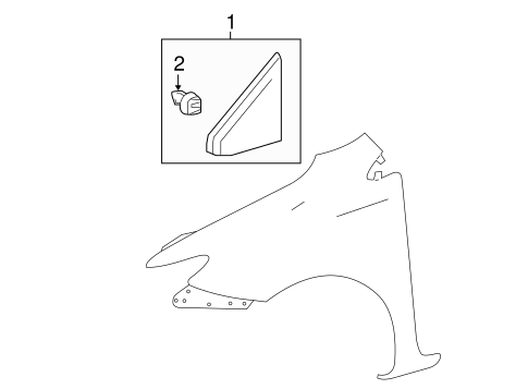 iM EXTERIOR TRIM - FENDER