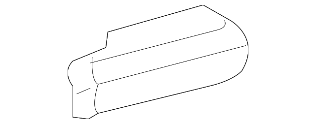 5L3Z1624140BAA Деталь ARMREST, RIGHT