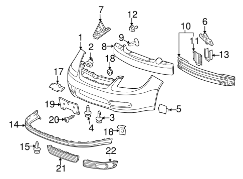 Cobalt BUMPER & COMPONENTS - FRONT