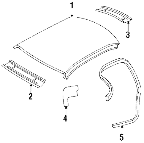 LHS ROOF & COMPONENTS